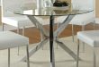 inspiration of round glass dining table and round glass dining table modern EZQDNLN