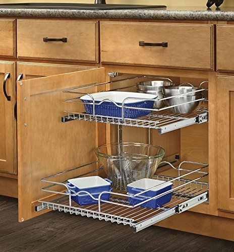 kitchen drawers rev-a-shelf - 5wb2-2122-cr - 21 in. w x 22 in. d base cabinet GOATHIH
