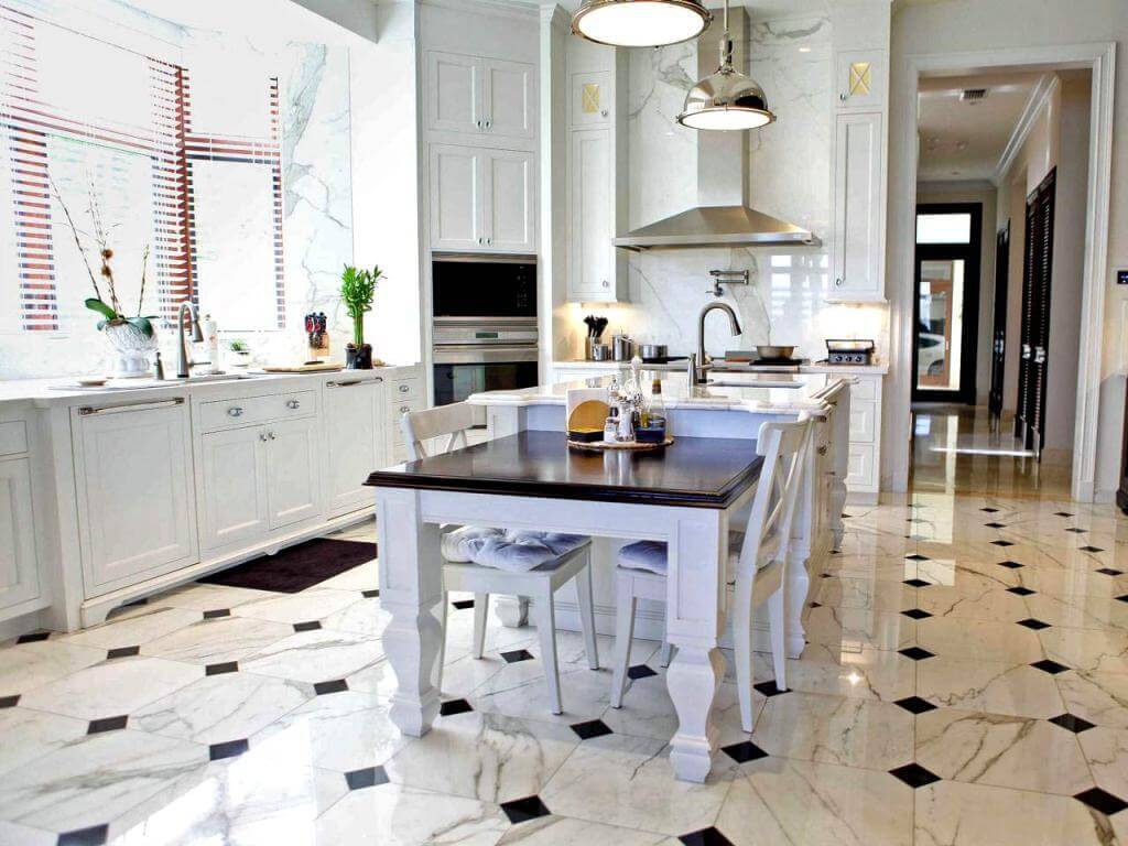 kitchen floor tile 8 tips to choose the right floor tile for every room IYYGEBM