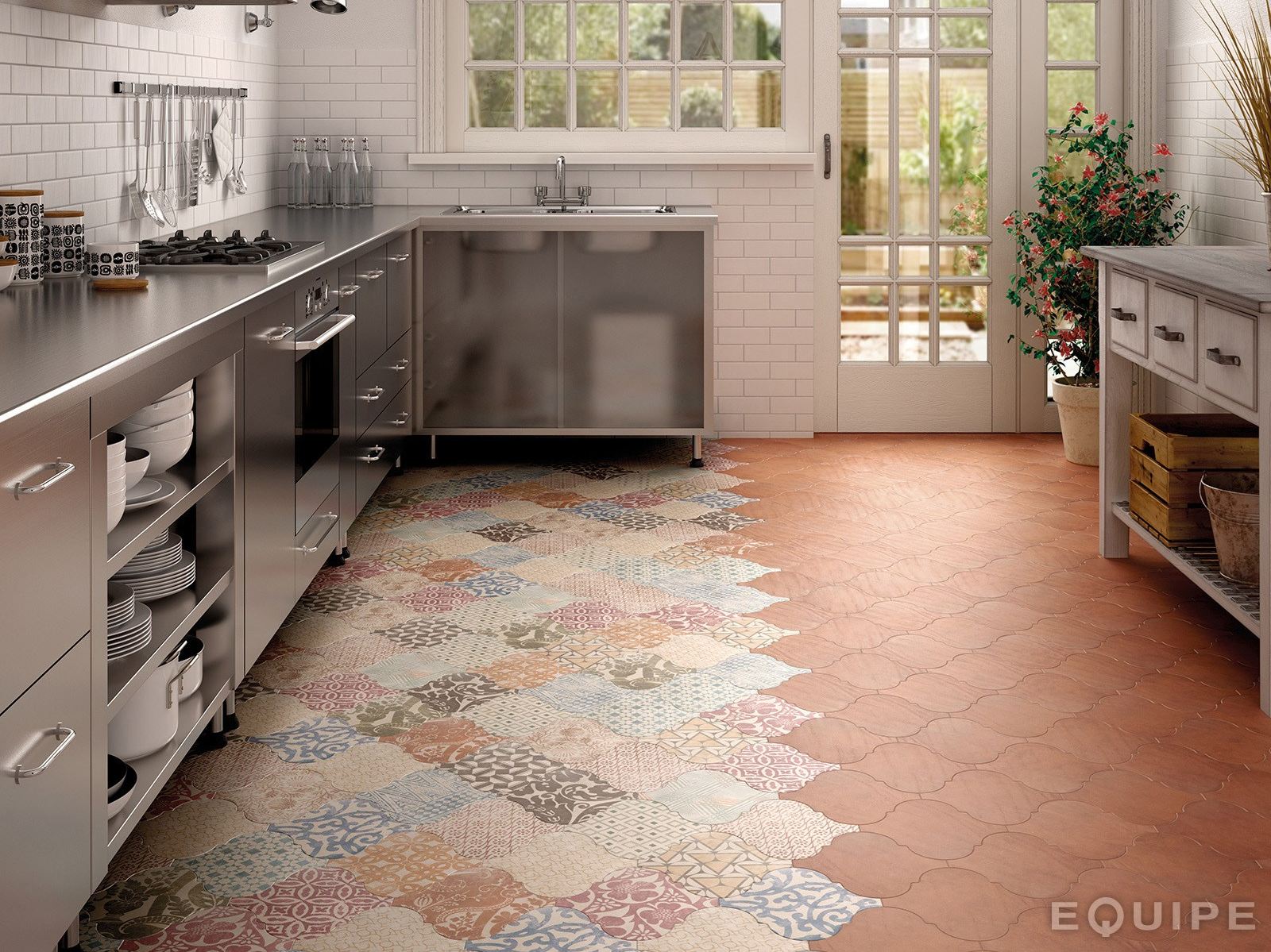 Sensible Choice Kitchen Floor Tiles for Classy Finish