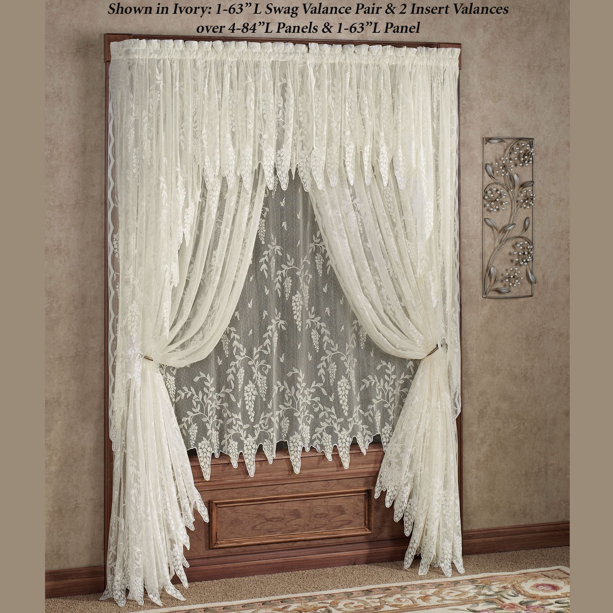 Exquisite Lace Curtains for Your Vintage Home Interior