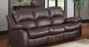 leather reclining sofa amazon.com: bonded leather double recliner sofa living room reclining couch  (brown): kitchen WBLTIKJ