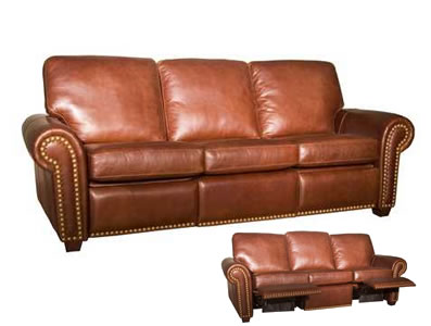 leather reclining sofa aurora leather recliner sofa RLVXPJL
