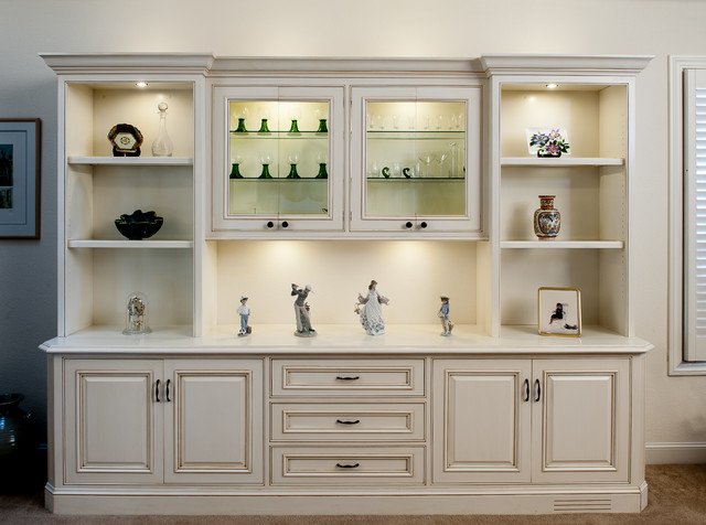 living room cabinets painted and glazed display cabinet traditional-living-room ZBOEXOB