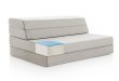 lucid 4-inch gel memory foam folding mattress/ sofa WELOKPK