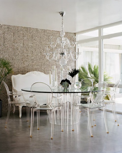 lucite furniture and the design of the furniture to the home draw with CGAGSQM