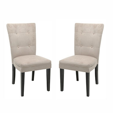 midtown beige parsons chairs (2 pk.) VBXTFRS