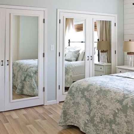 mirrored closet doors create a new look for your room with these closet door ideas. DIARGLN