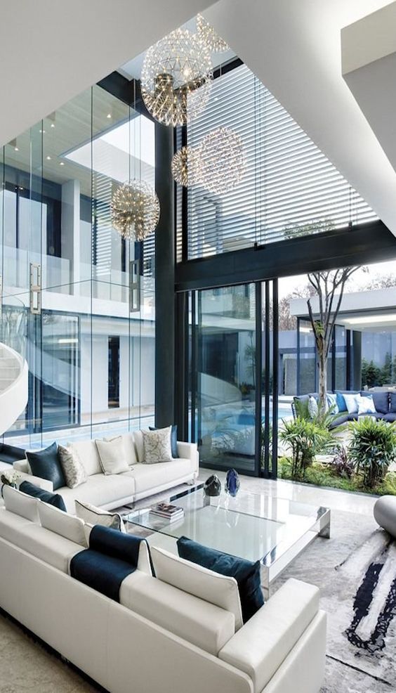 modern living rooms 30 modern style houses design ideas for 2016 FPWBVZR