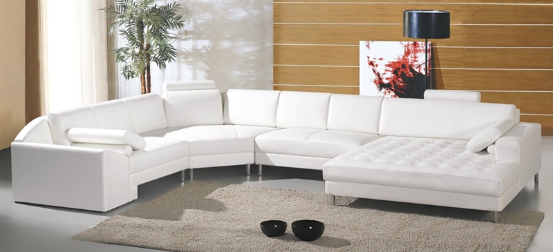 modern white sectional sofa tos-lf-2236 WKYVRHW