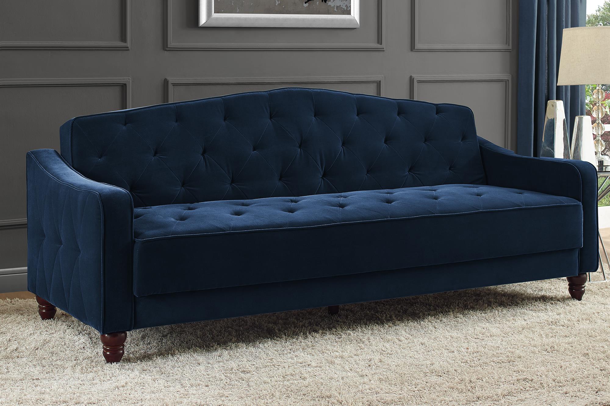 novogratz vintage tufted sofa sleeper ii, multiple colors ZSXFCBX