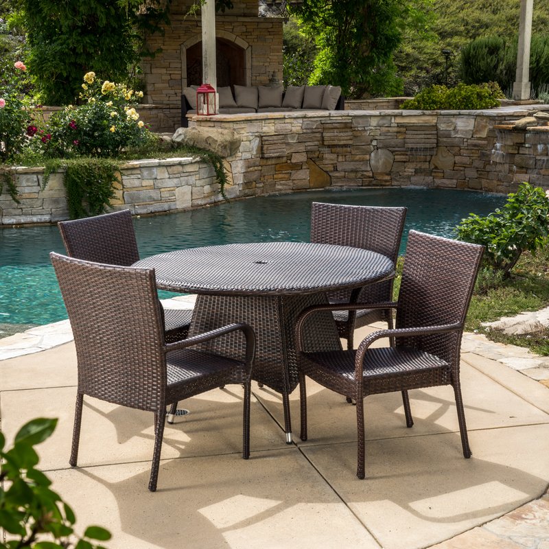 outdoor dining set patio dining sets youu0027ll love | wayfair HIVQNJO