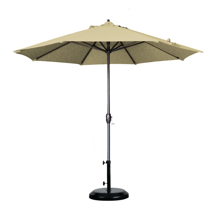patio umbrellas california umbrella market patio umbrella (common: 9-ft w x 9-ft PLODIKN