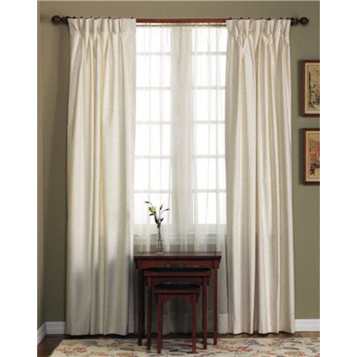 pinch pleat drapes fireside cotton duck pinch pleated insulated drapery pairs PCZWHXV