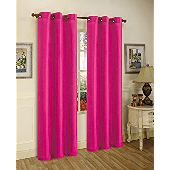 pink curtains gorgeous home *different solid colors u0026 sizes* (#72) 1 panel solid ASQWEHJ