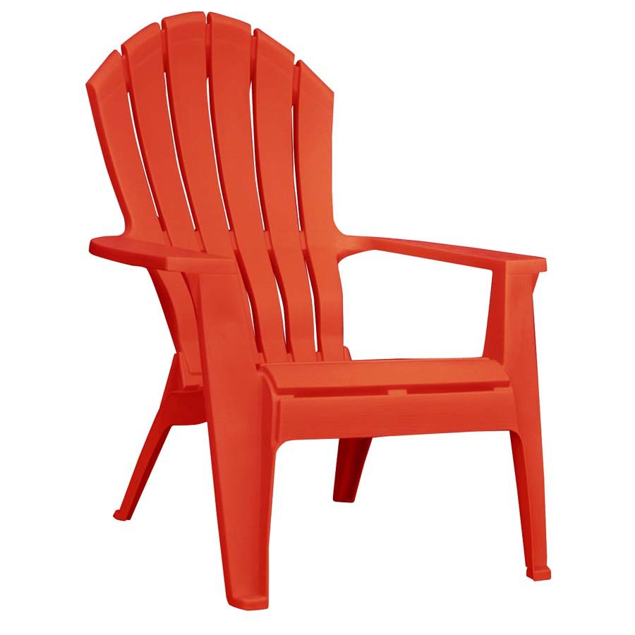 plastic adirondack chairs adams mfg corp 1-count red resin stackable patio adirondack chair with ZWIDLIH
