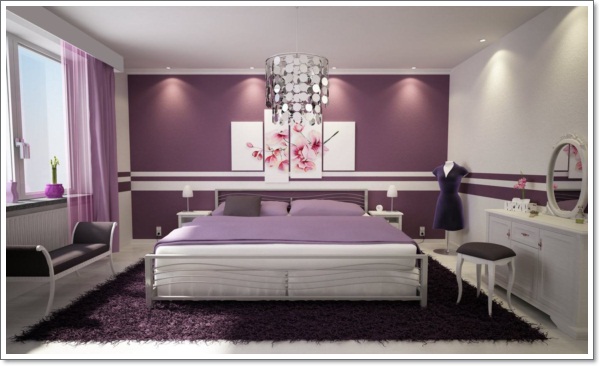 purple bedroom ... classic-remarkable-purple-bedroom-with-neutral ... XPRGVFA