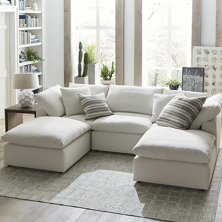 sectional sofas envelop small double chaise sectional CKJTGTY
