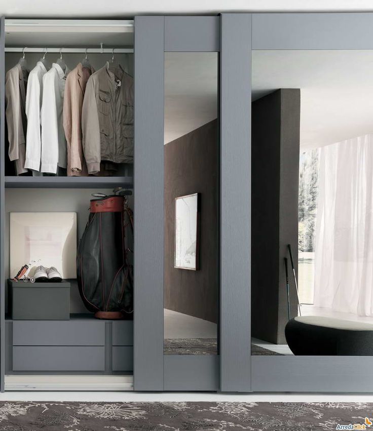 sliding wardrobes create a new look for your room with these closet door ideas. mirrored EGDRBHR