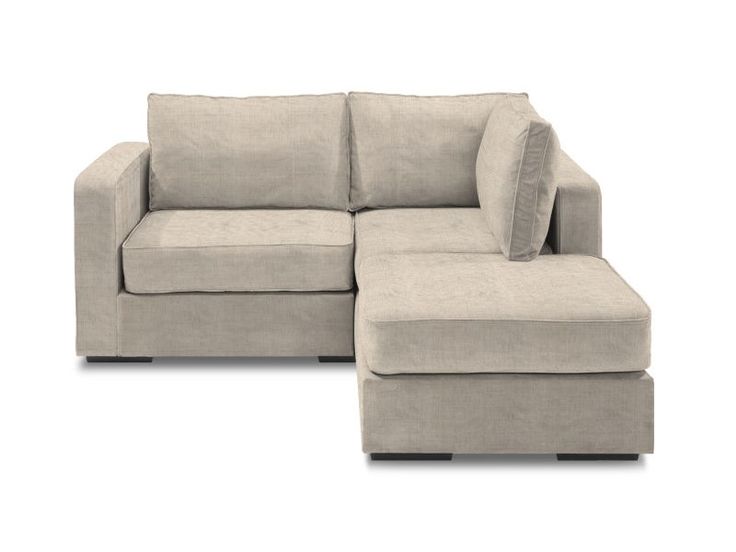 small sofas small chaise sectional with tan tweed covers - this is exactly what i THSYAGS