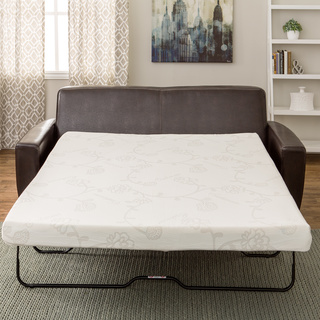 sofa bed mattress innerspace 4.5-inch memory foam full-size sofa sleeper mattress RDGULRI