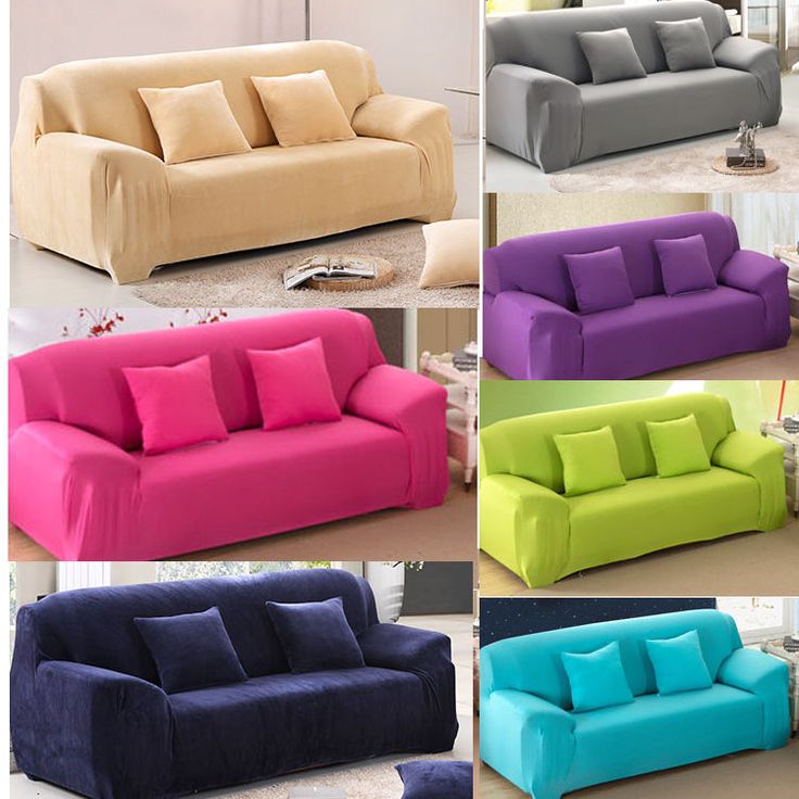 sofa cover details about pure color removable elastic sofa slipcover lounge couch cover  for TKPMPIZ
