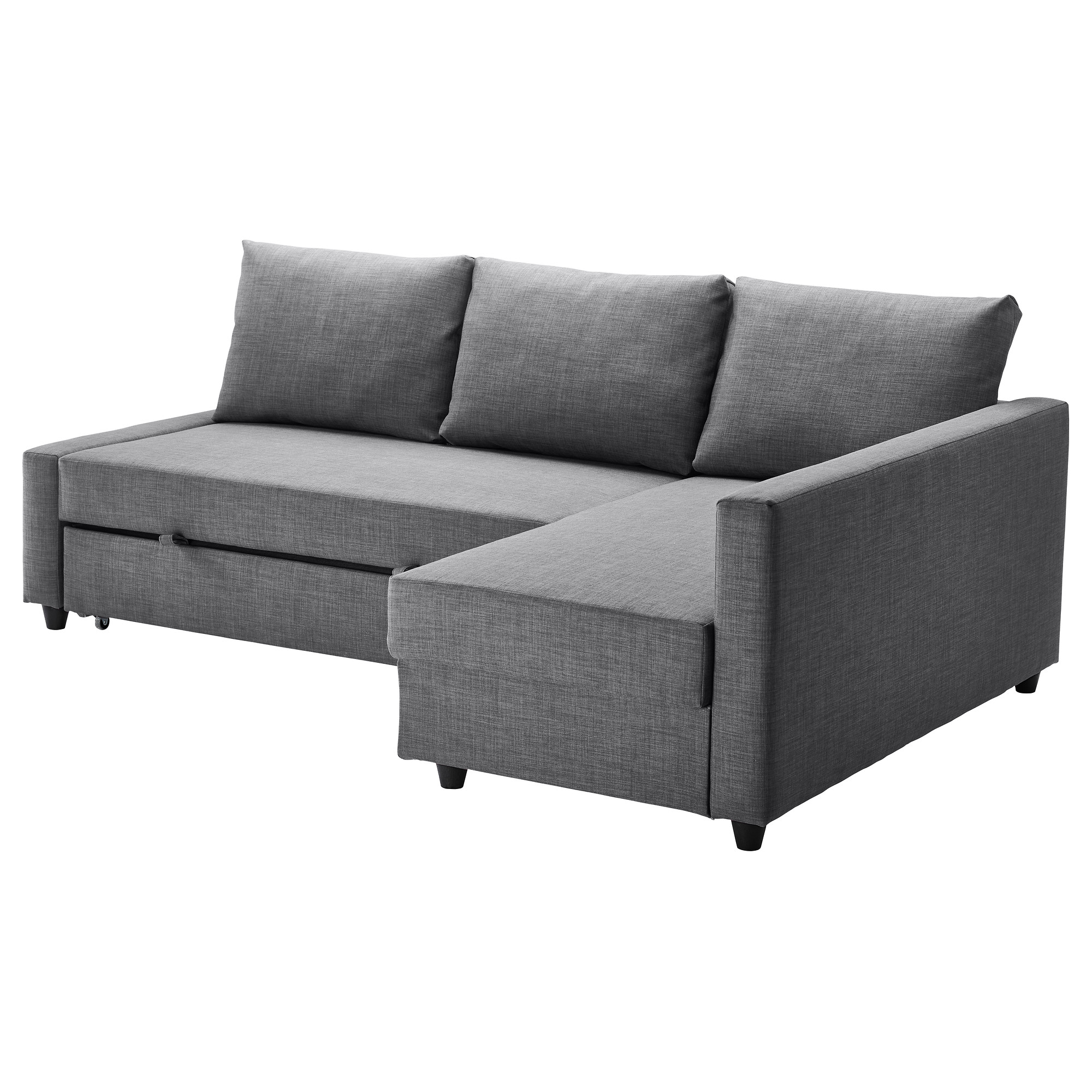 sofa sleeper friheten sleeper sectional,3 seat w/storage - skiftebo dark gray - ikea EQIZMMA