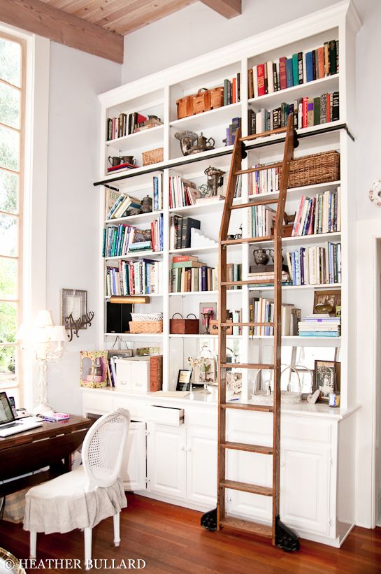 tall bookshelves library bookcases with ladders MSRDAGS