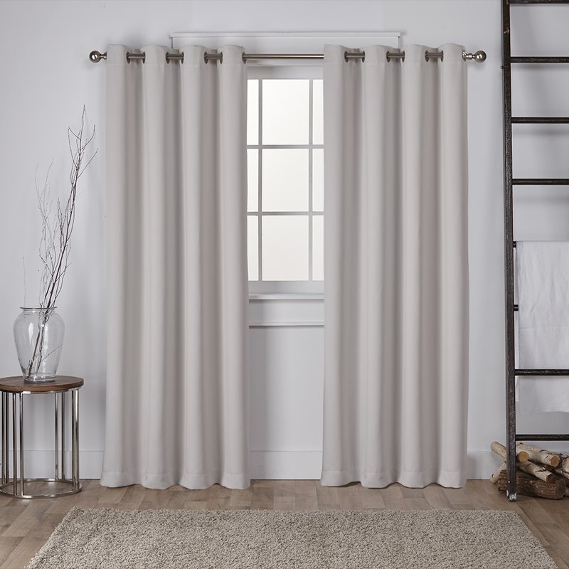 tamara solid room darkening grommet curtain panels QKVHDEH