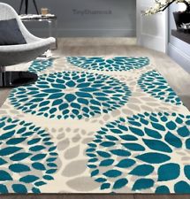 teal rugs teal gray area rug floral medallion 5 x 7 modern urban style room DRGHALO