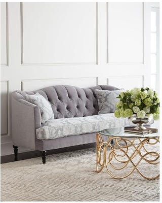 tufted sofas raylen tufted sofa, grey/gray JETTLCW