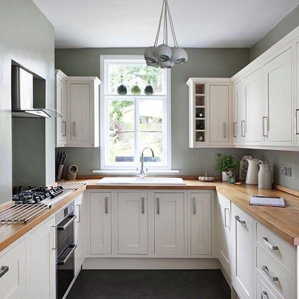 u shaped kitchen 19 practical u-shaped kitchen designs for small spaces TAUUVSI
