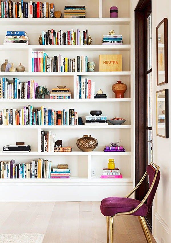 white bookshelves 8 tricks for killer bookshelf styling IJWNLKP