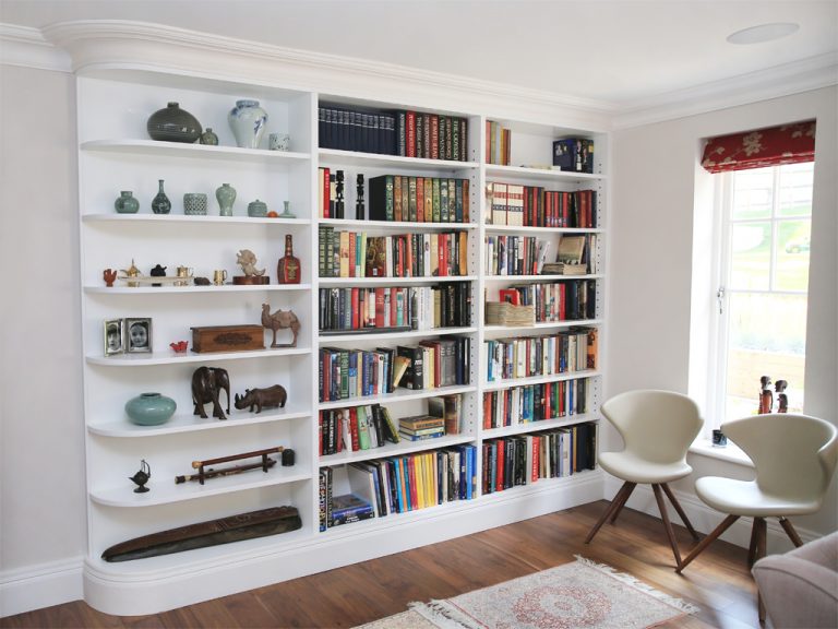 White bookshelves for your house goodworksfurniture
