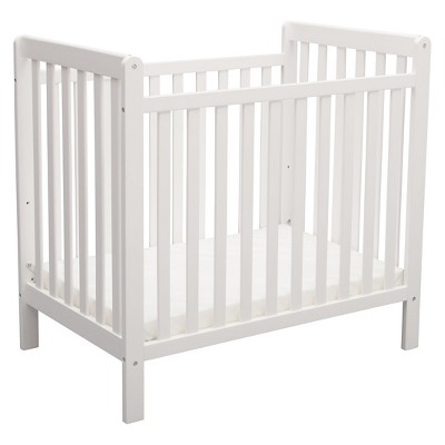 white cribs delta children® mini crib classic BKPNLBD