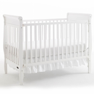 white cribs graco cribs sarah 4 in 1 convertible crib in white - click to FFOAMHL