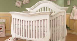white cribs lusso nursery century collection 4 in 1 crib w/mini rail in french white UCMTTCD