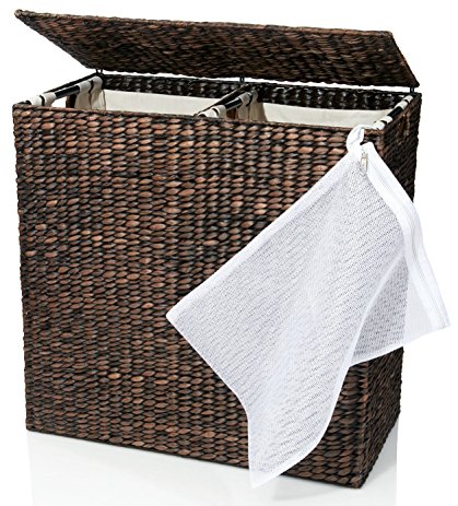 wicker laundry basket designer wicker laundry hamper with divided interior and laundry basket  bags - DZTGZAC