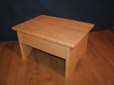 wide wooden step stool,7 1/2 BWTJZZE