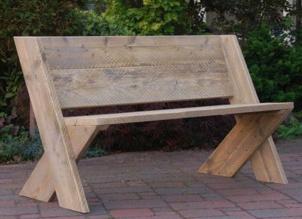 wooden garden benches here are a couple of diy benches that would provide casual and attractive KWDLUZK