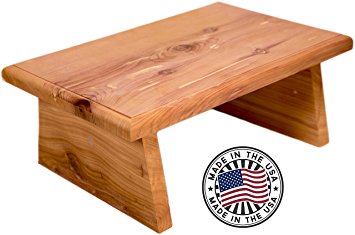 wooden step stool new strong wooden small wood step stool made in usa! made in america KQLMDLP