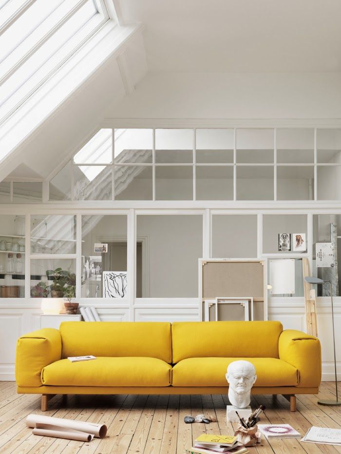 yellow sofa furniture shoot GHPYZET