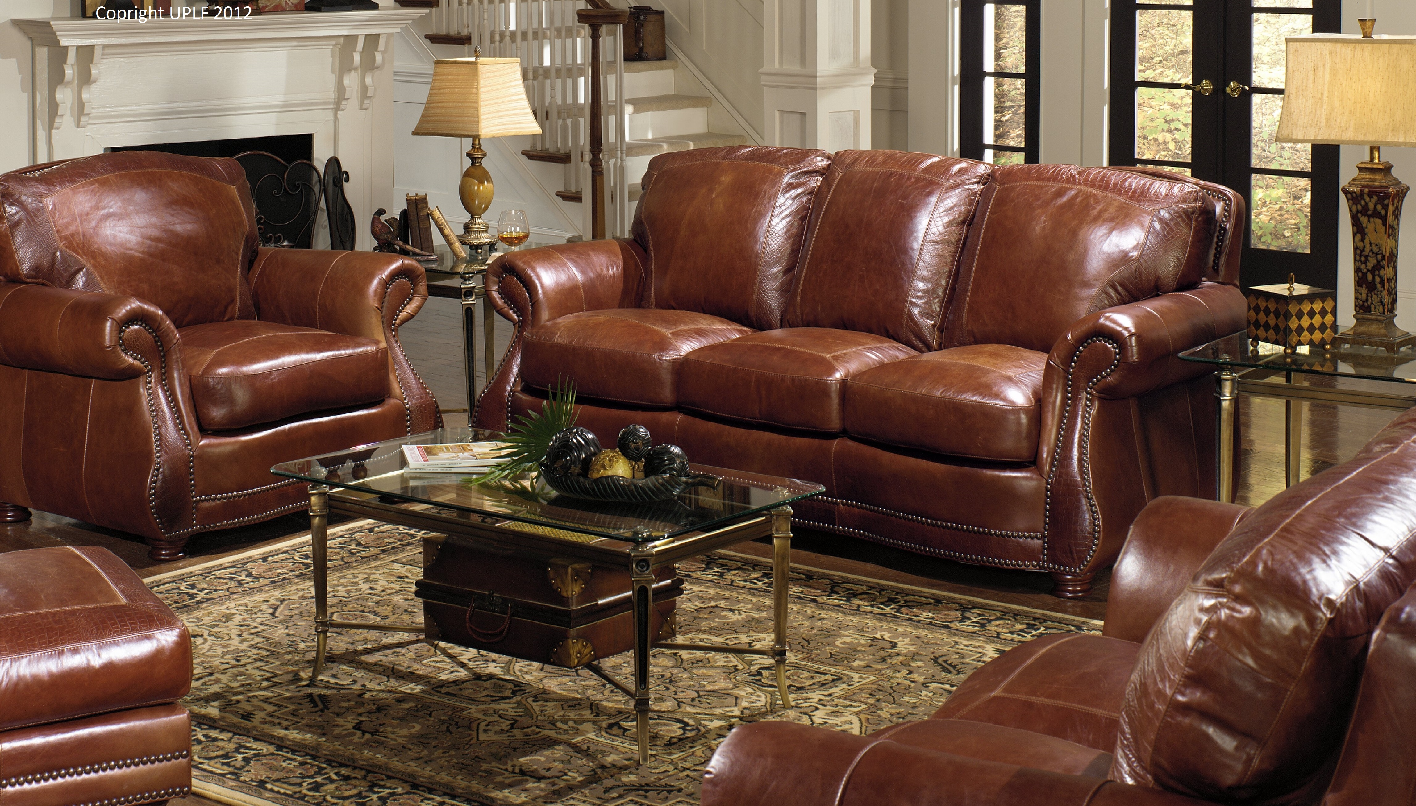 « usa premium leather furniture FXIVIAN