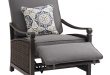 Reclining Garden Chairs carson chestnut and espresso all-weather wicker outdoor reclining ... MIIKJAL