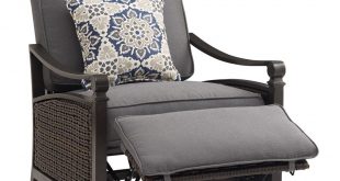 Reclining Garden Chairs carson chestnut and espresso all-weather wicker outdoor reclining ... MIIKJAL