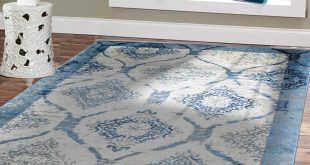 amazon.com: contemporary rugs for living room 5x8 blue area rug modern rugs PXVSWOZ