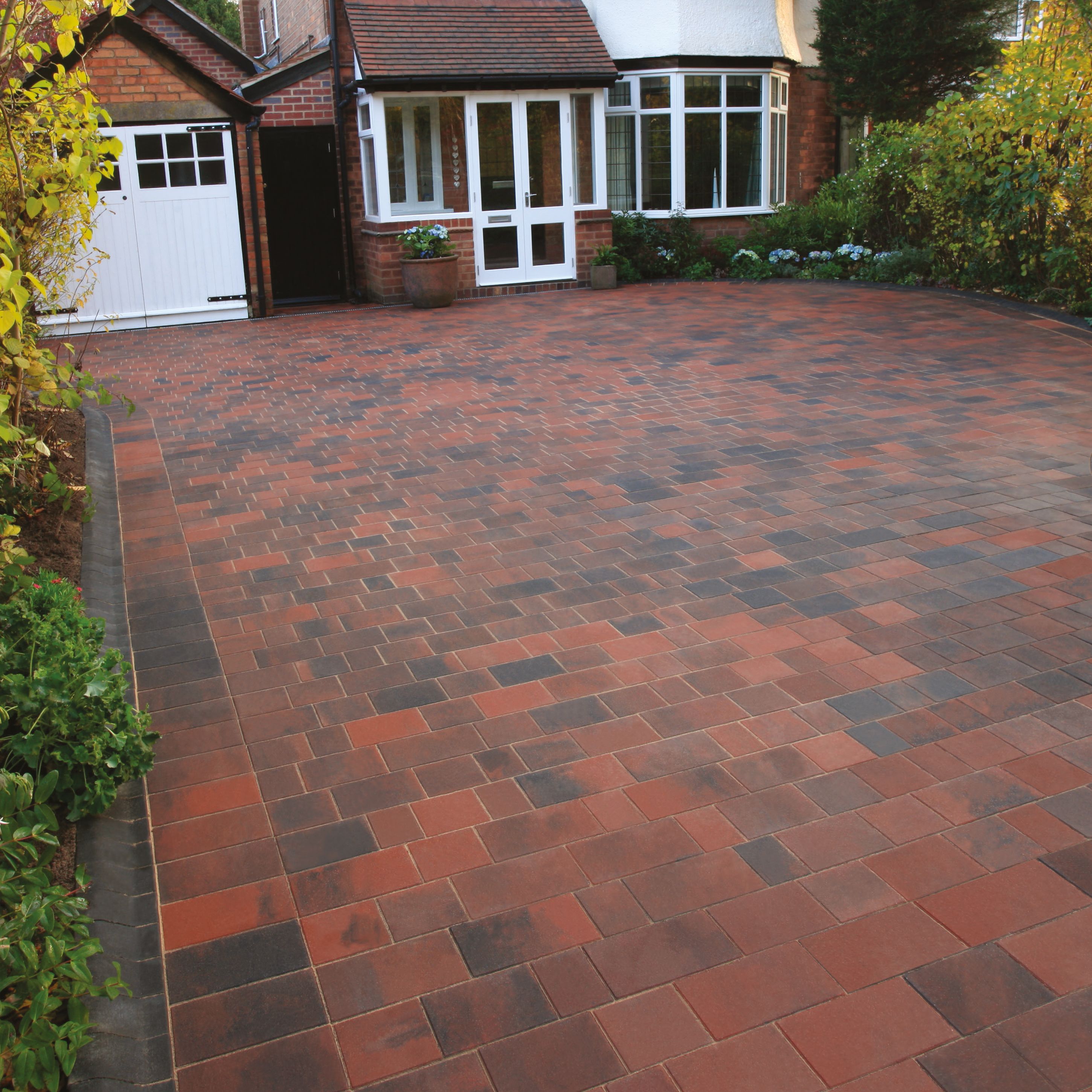 brindle driveflair mixed size block paving, pack of 352, 9.6 m² | PKWKIDL