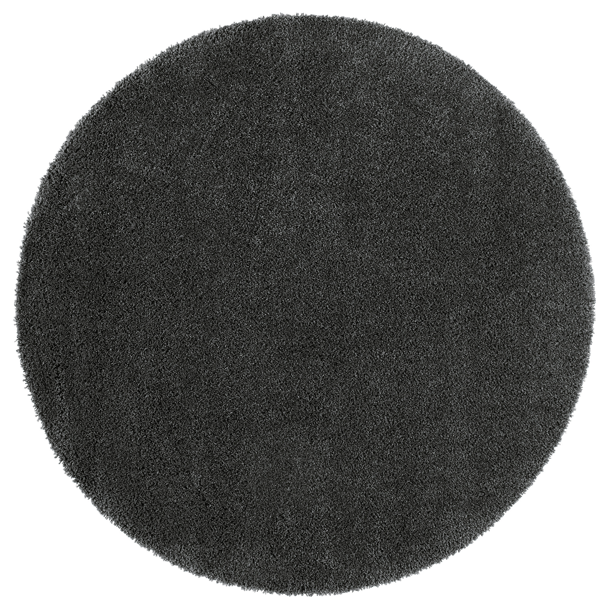 circular rugs photo 3 of 5 ådum rug, high pile, dark gray diameter: 4 u0027 RIKZTLN