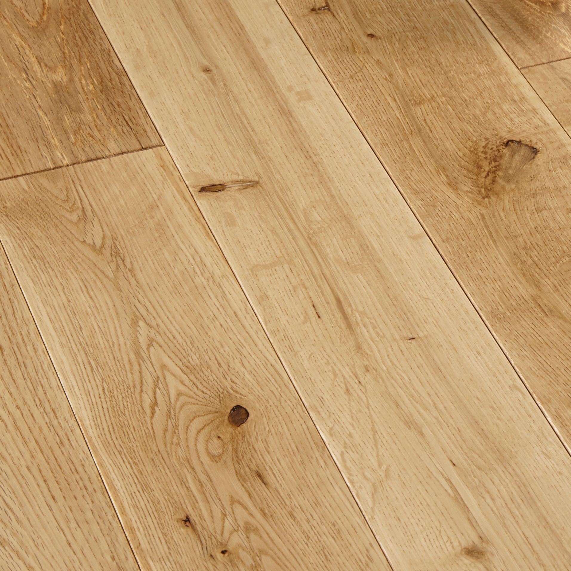 colours rondo natural solid wood flooring 1.296 m² | departments | diy at PJAYZNG