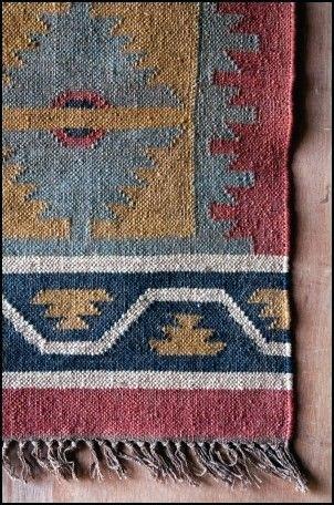 dhurrie rugs exquisite interior architecture guide: impressing durrie rugs in early 20th  century indigo GVTXSQW